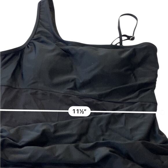 SUUKSESS Women Mesh One Shoulder One Piece Swimsuit Tummy Control NEW Size SMALL - Picture 11 of 15